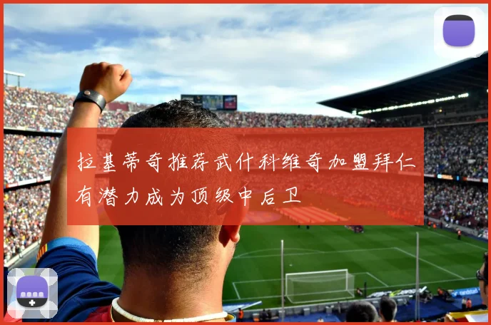 拉基蒂奇推荐武什科维奇加盟拜仁有潜力成为顶级中后卫